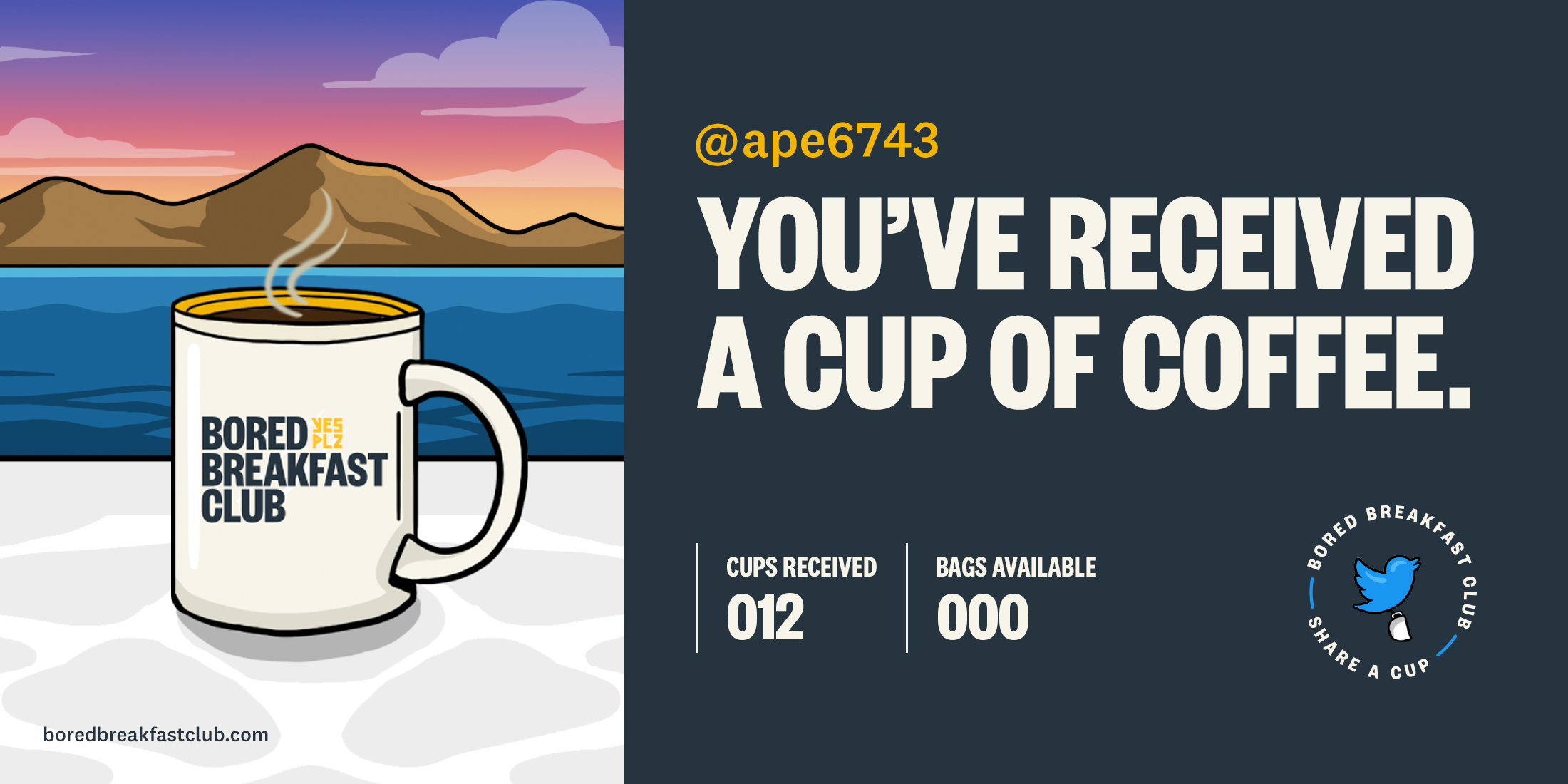 Share a cup