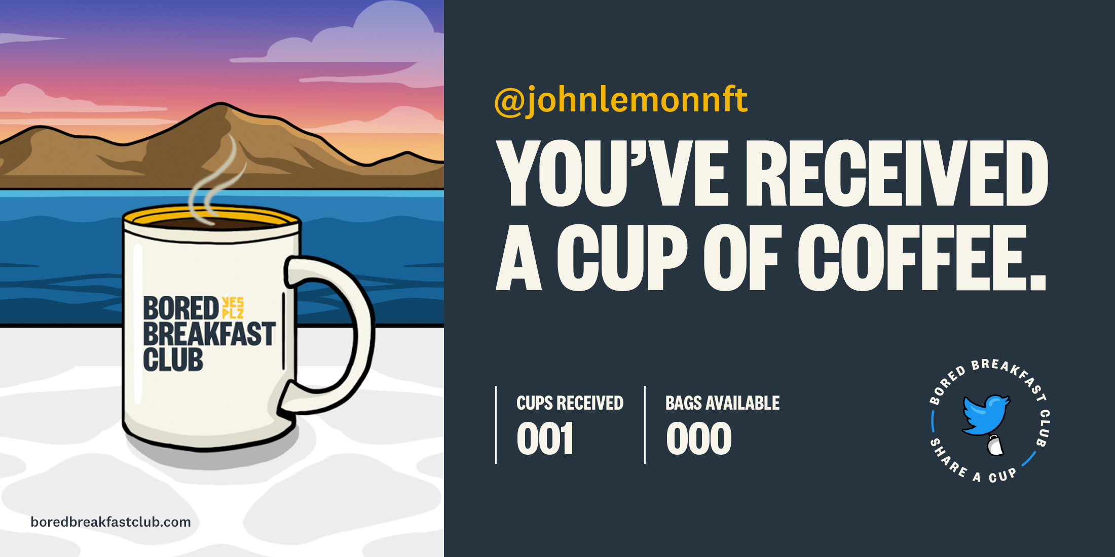Share a cup